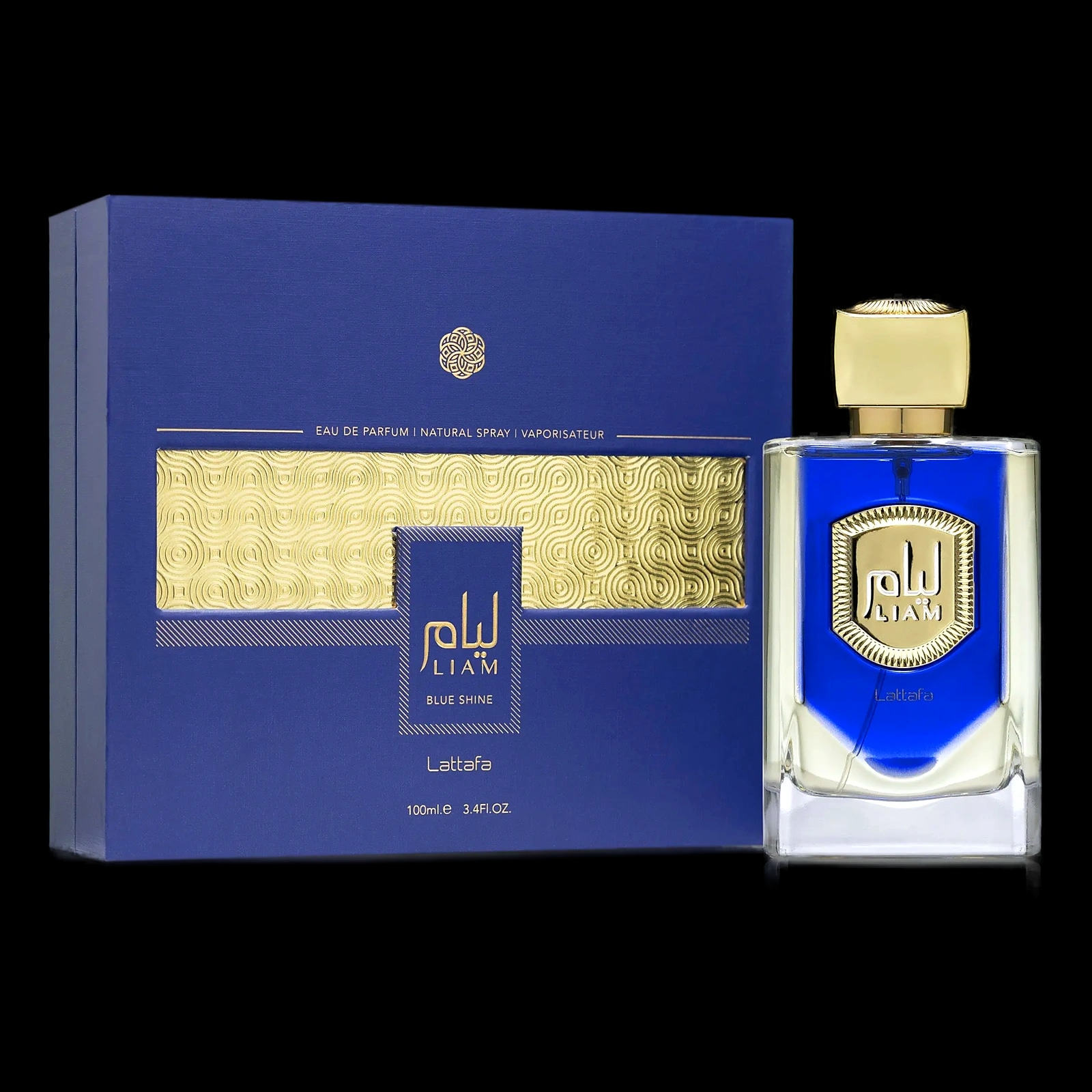 Liam Blue Shine, perfume especiado de Casa árabe