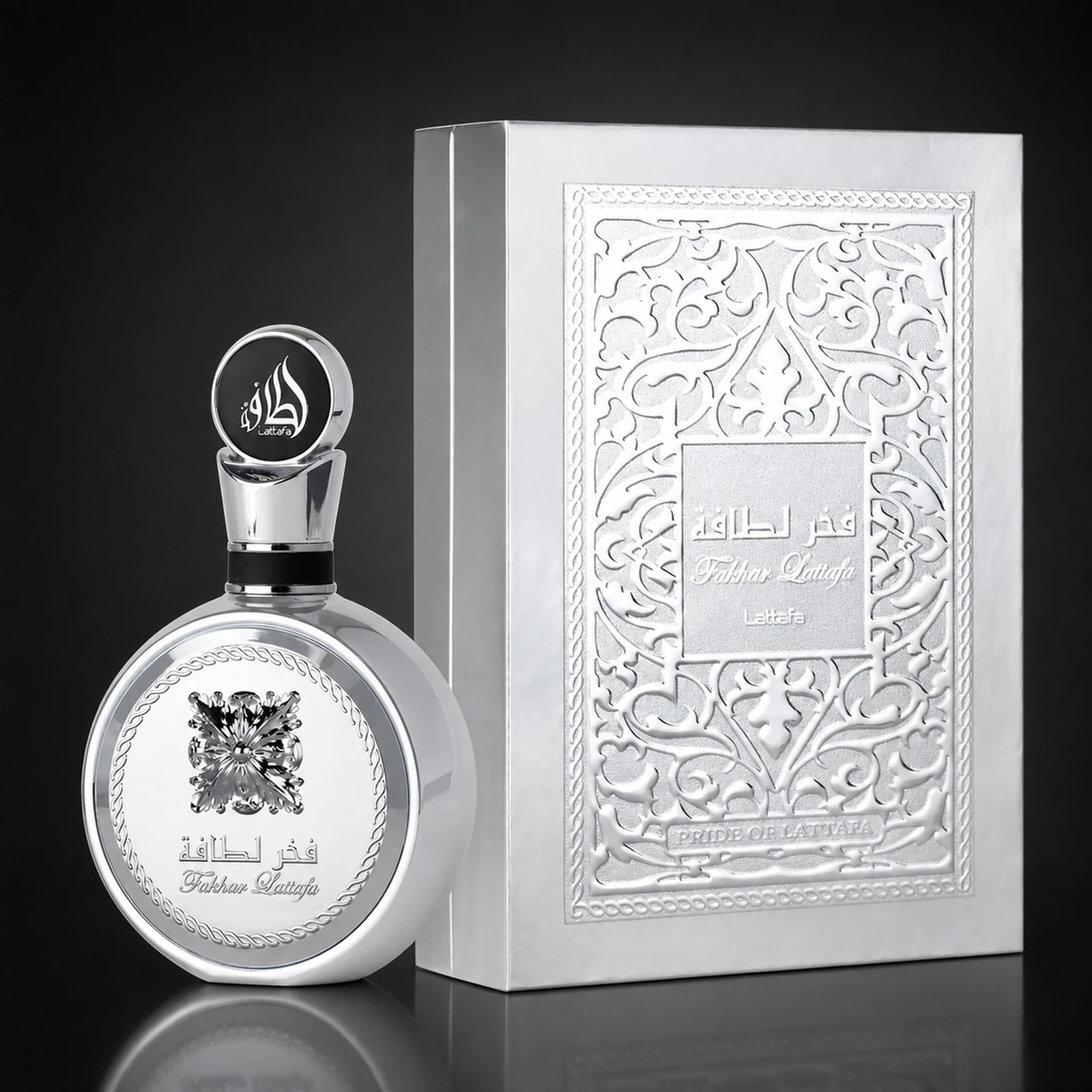 Fakhar Lattafa Platin, perfume especiado de Lattafa