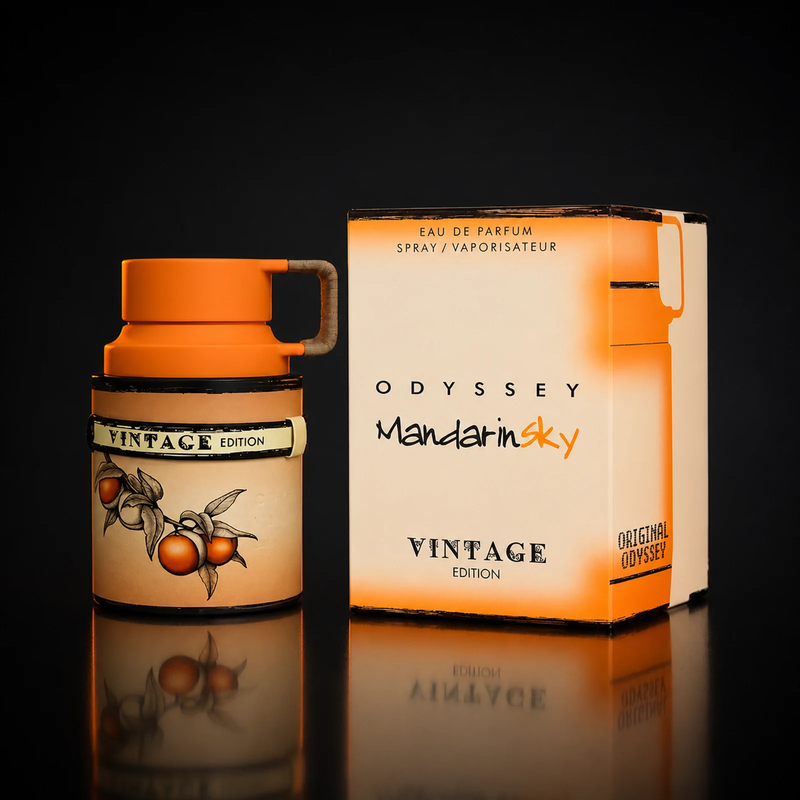 Odyssey Mandarin Sky Vintage, perfume amaderado de Armaf