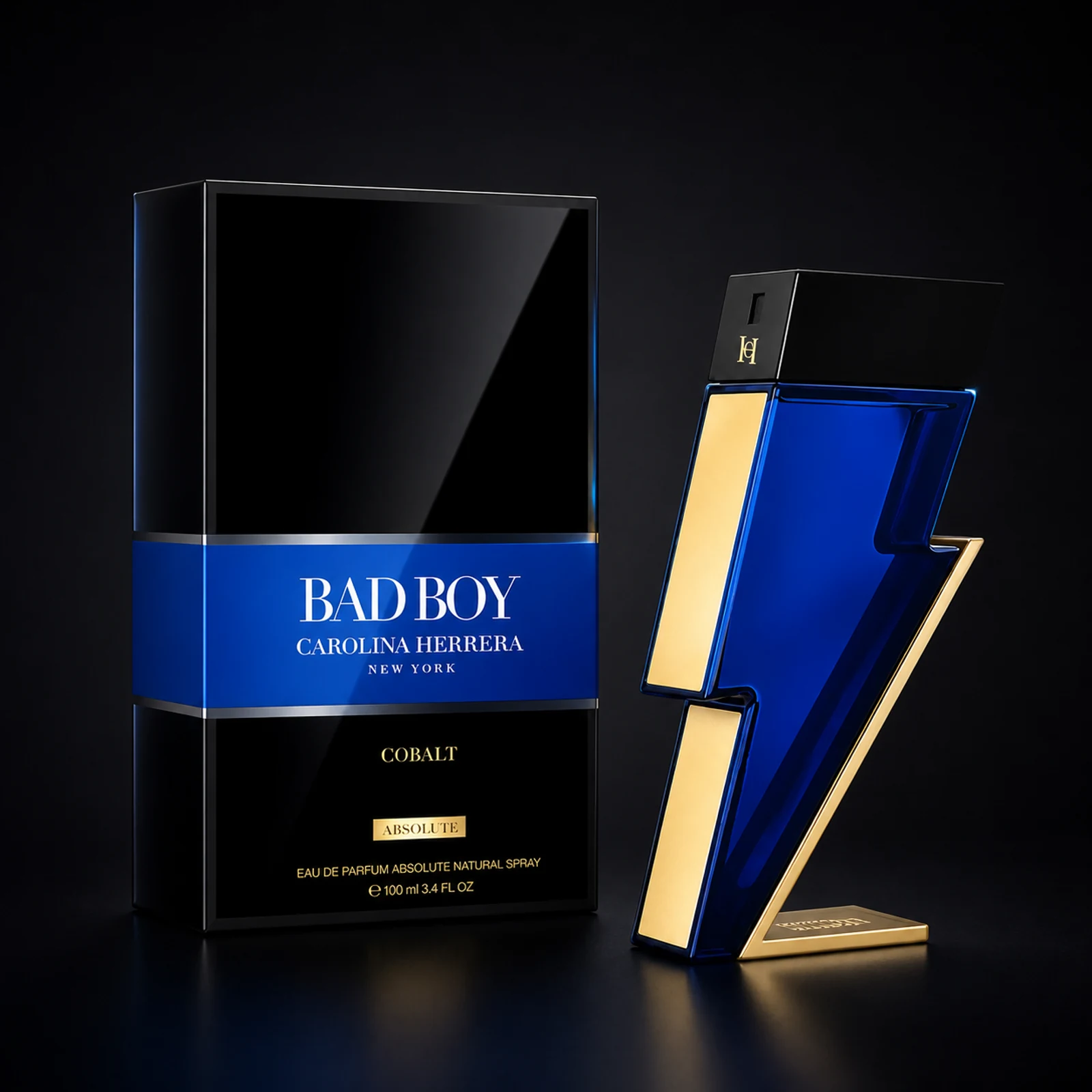 Bad Boy Cobalt Absolute, perfume amaderado de Carolina Herrera